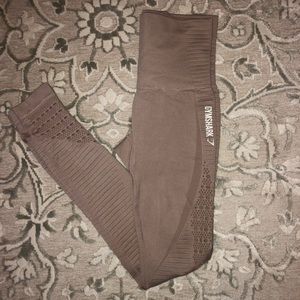 Gymshark Energy+ Seamless workout leggings Taupe